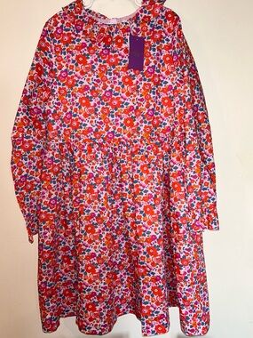 NWT JACADI PARIS Liberty Girls Size 12 Floral Dress NEW